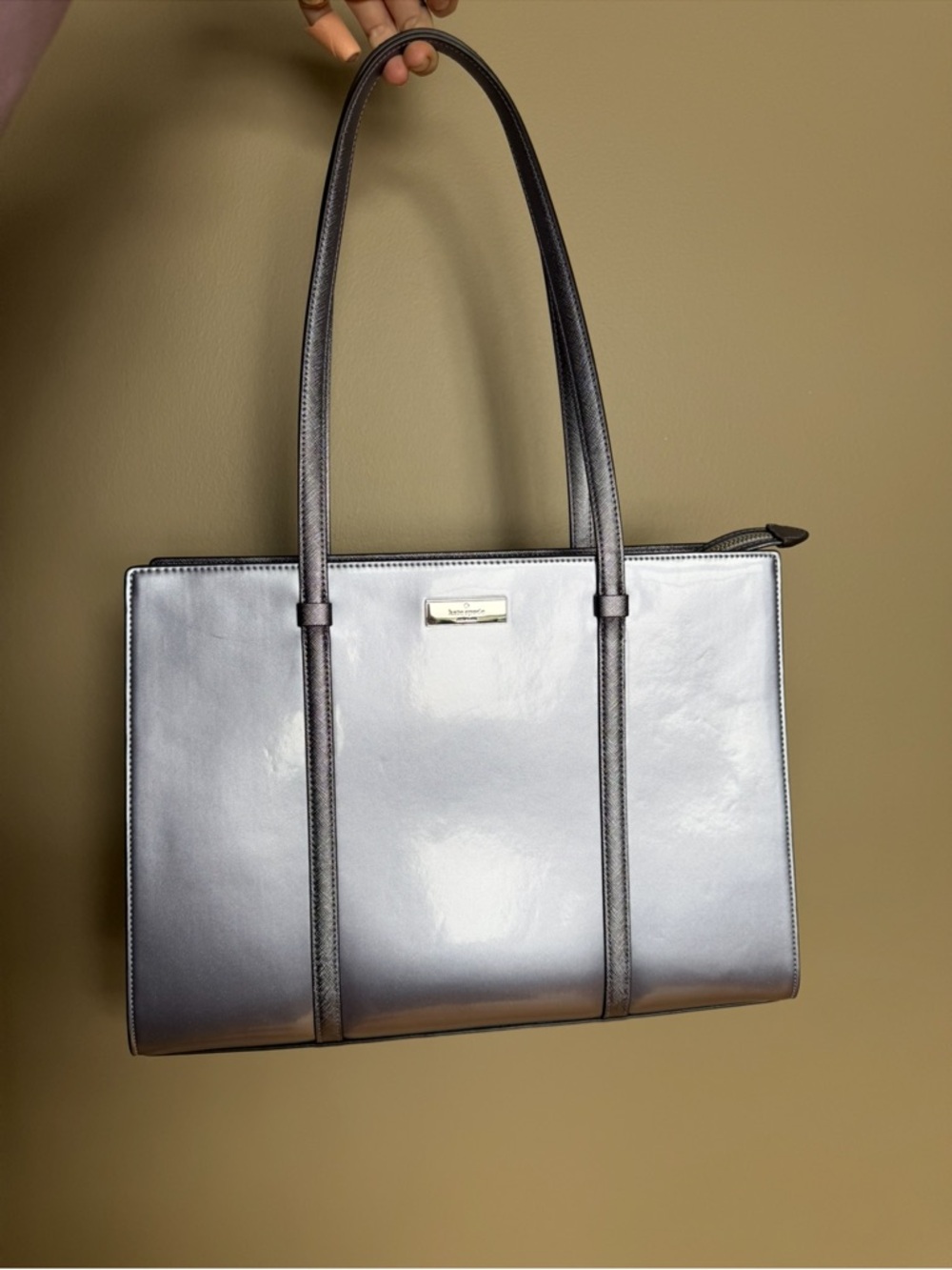 Kate Spade “Kenzie” Large Patent Tote Bag